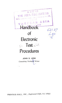 Handbook of Electronic Test Procedures