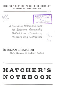 Hatcher's Notebook