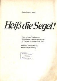 Heib die Segel!