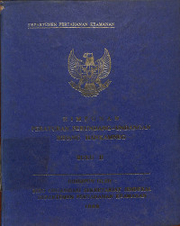 Himpunan Peraturan Perundang-Undangan Bidang Hankamneg - Buku II