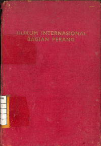 Hukum Internasional Bagian Perang