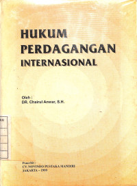 Hukum Perdagangan Internasional