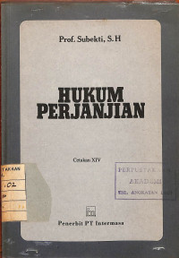 Hukum Perjanjian