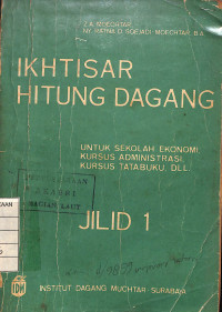 Ikhtisar Hitung Dagang Jilid 1