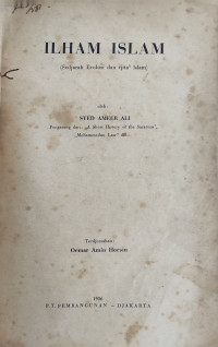 Image of Ilham Islam (Sedjarah Evolusi dan tjita-tjita Islam)