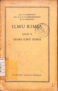 Ilmu Kimia - Djilid II : Teori Ilmu Kimia