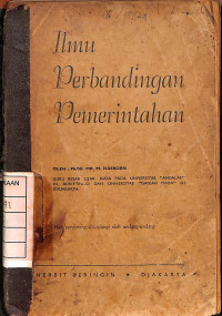 Ilmu Perbandingan Pemerintahan