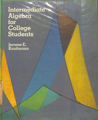 Intermediate Algebra for College Students