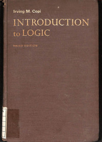 Introduction to Logic - Third Edition