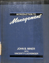 Image of Introduction To Management