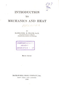 Introduction to Mechanics and Heat