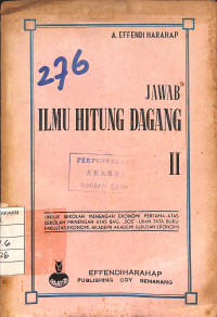 Jawab Ilmu Hitung Dagang II