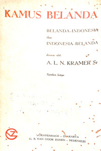 Kamus Belanda