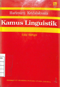 Kamus Linguistik - Edisi Ketiga