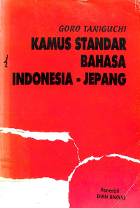 Kamus Standar Bahasa Indonesia - Jepang