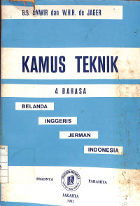 Kamus Teknik (4 Bahasa)