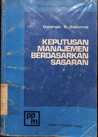 Keputusan Manajemen Berdasarkan Sasaran