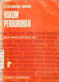 Kitab Undang Undang Hukum Perburuhan