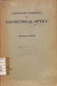 Laboratory Exercises in Geometrical Optics