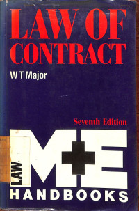 Law Of Contract - Seventh Edition