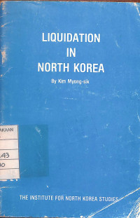 Liquidation in North Korea