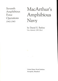 MacArthur's Amphibious Navy