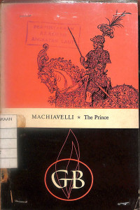 Image of Machiavelli : The Prince - Number 8 , First Year