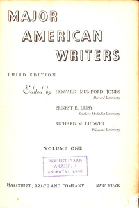 Major American Writers