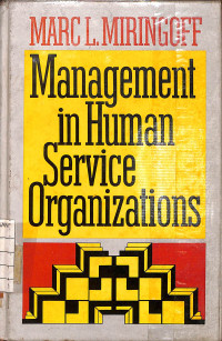 Management In Human Service Organizations