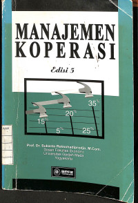 Manajemen Koperasi - Edisi 5