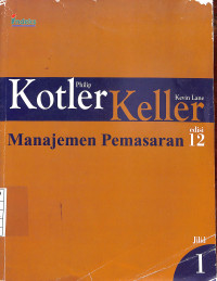 Manajemen Pemasaran Jilid 1