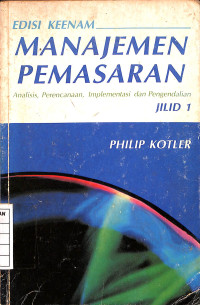 Manajemen Pemasaran jilid II