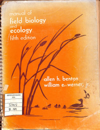 Image of Manual of Field Biology and Ecology - Fifth Edition