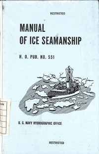 Manual of Ice Seamanship