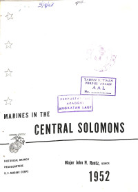 Marines In The Central Solomons