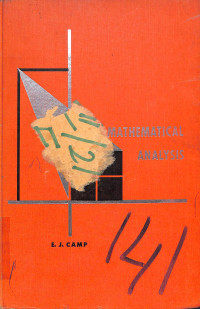 Image of Mathematical Analysis An Introduction for College Students