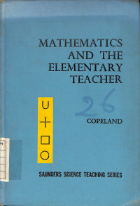 Mathematics and the Elementary Teacher