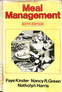 Meal Management - Sixth Edition