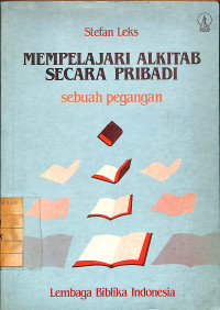 Image of Mempelajari Alkitab Secara Pribadi : Sebuah Pegangan
