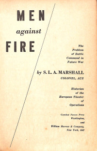 Men Against Fire