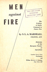 Image of Men Against Fire