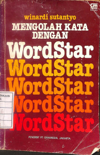 Image of Mengolah Kata Dengan WordStar