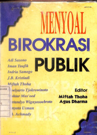 Image of Menyoal Birokrasi Publik