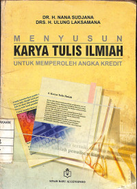 Image of Menyusun Karya Tulis Ilmiah Untuk Memperoleh Angka Kredit