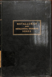 Metallurgy And Metallurgical Engineering Series : Physical Chemistry of Metals