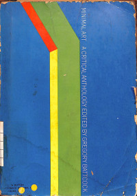 Image of Minimal Art A Critical Anthology