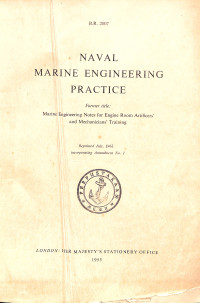 Naval Marine Engineering Practice