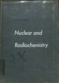 Nuclear and Radiochemistry