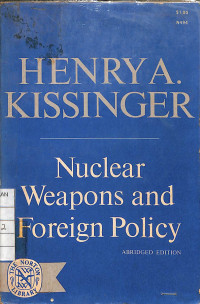 Nuclear Weapons and Foreign Policy