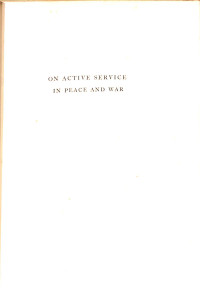 On Active Service in Peace and War